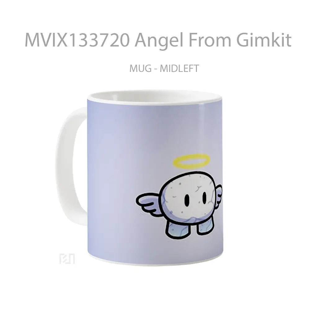 Mug Angel From Gimkit Gelas Fantasi - All-side / Desain