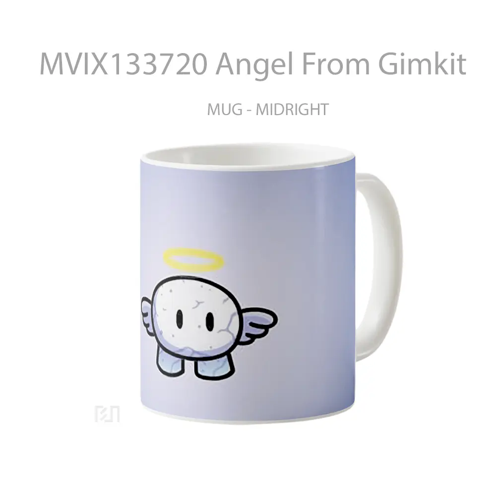 Mug Angel From Gimkit Gelas Fantasi - All-side / Desain