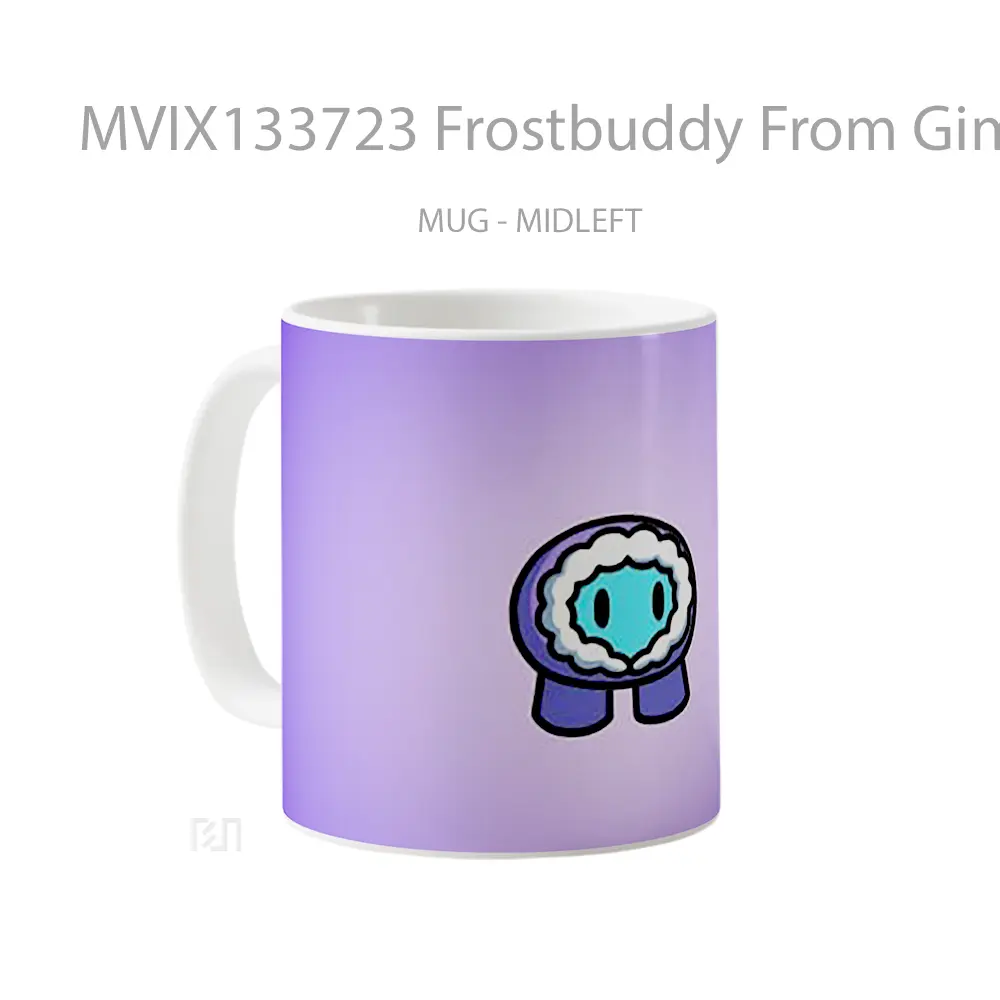 Mug Frostbuddy From Gimkit Gelas Keramik Unik - All-side / Desain