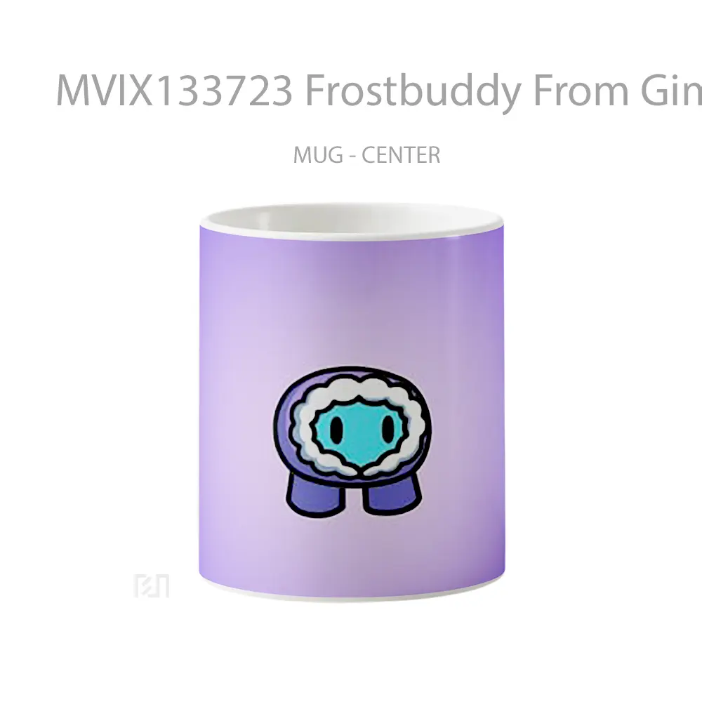 Mug Frostbuddy From Gimkit Gelas Keramik Unik