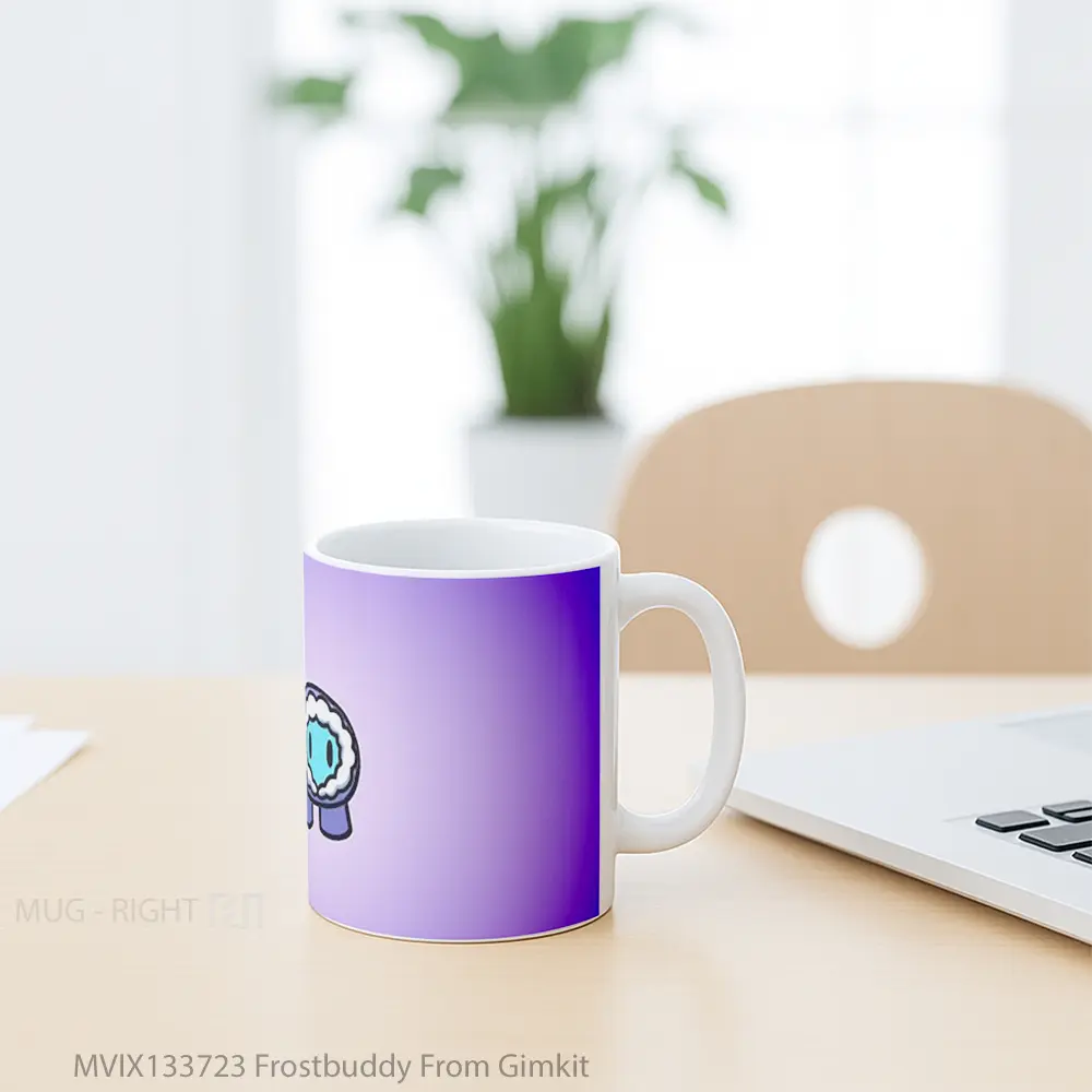 Mug Frostbuddy From Gimkit Gelas Keramik Unik - All-side / Desain