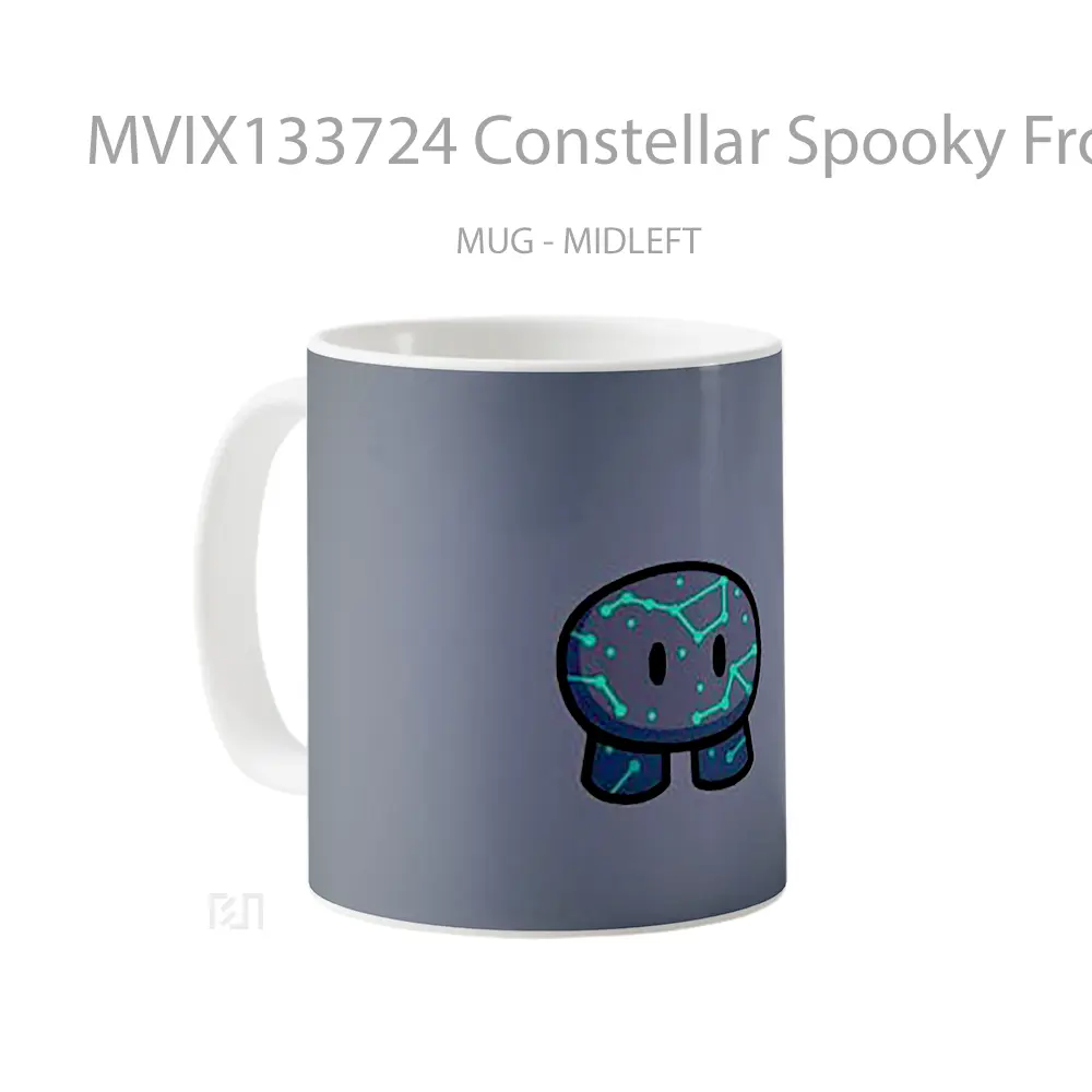 Mug Constellar Spooky From Gimkit Gelas Keramik Unik - All-side / Desain