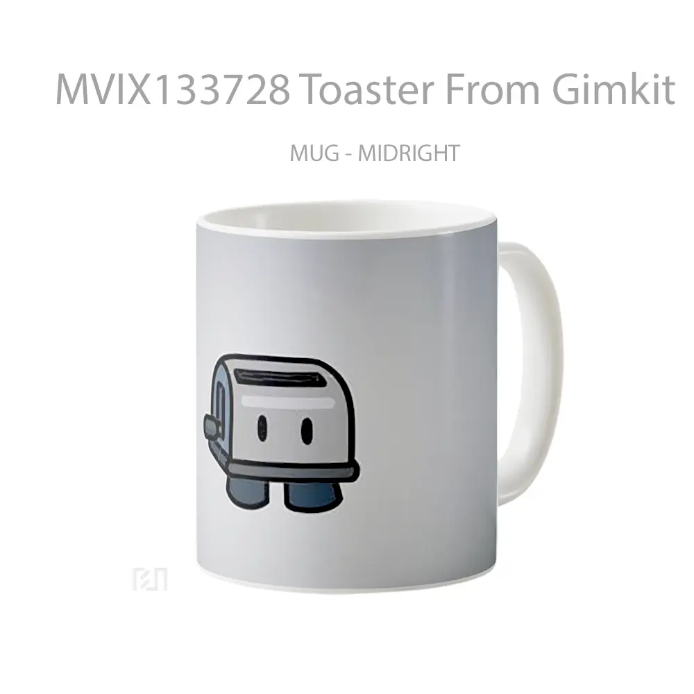 Mug Toaster From Gimkit Gelas Keramik Unik - All-side / Desain