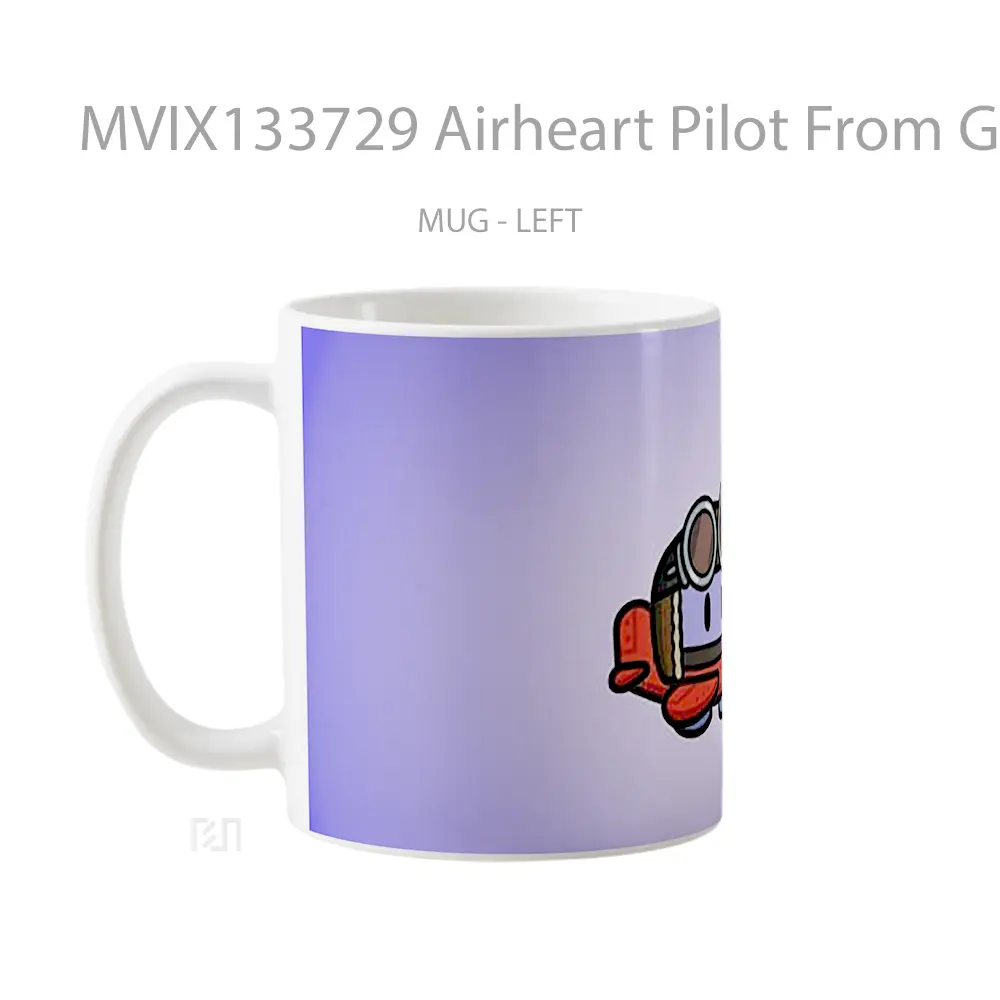 Mug Airheart Pilot From Gimkit Gelas Keramik Unik - All-side / Desain