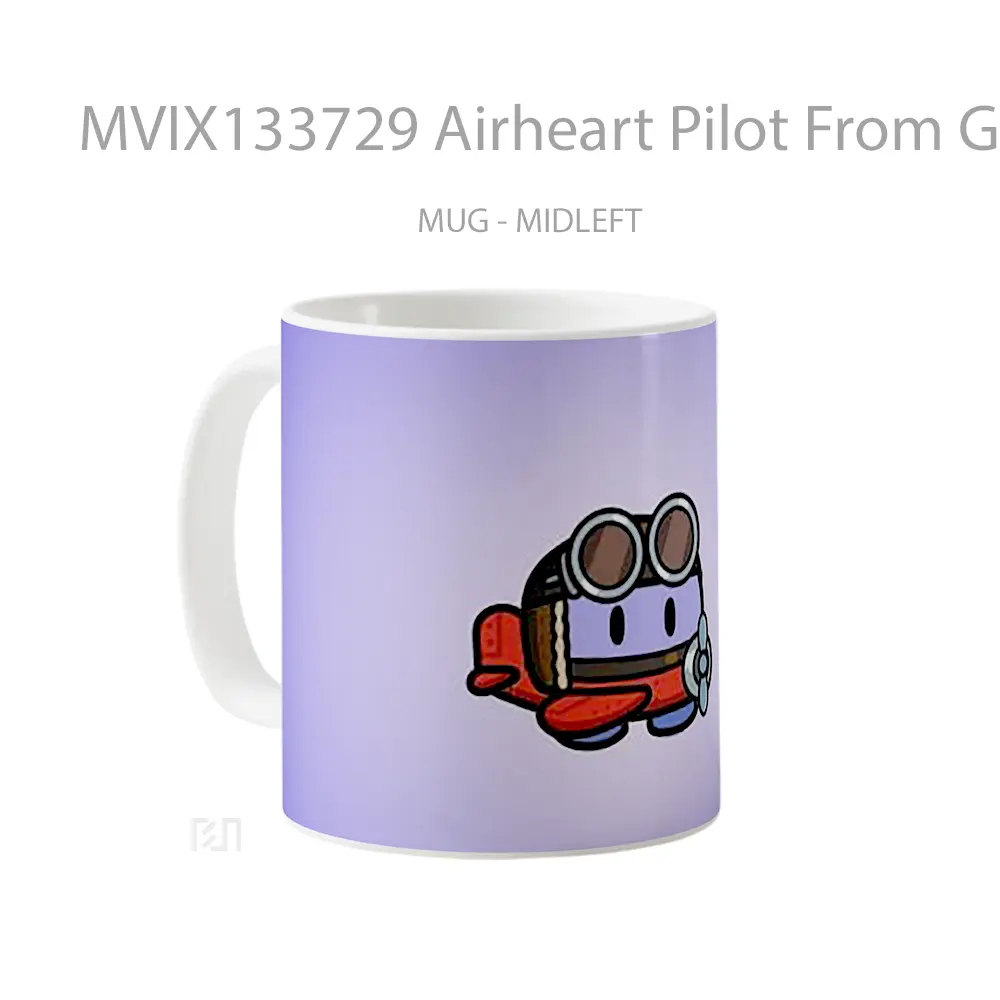 Mug Airheart Pilot From Gimkit Gelas Keramik Unik - All-side / Desain
