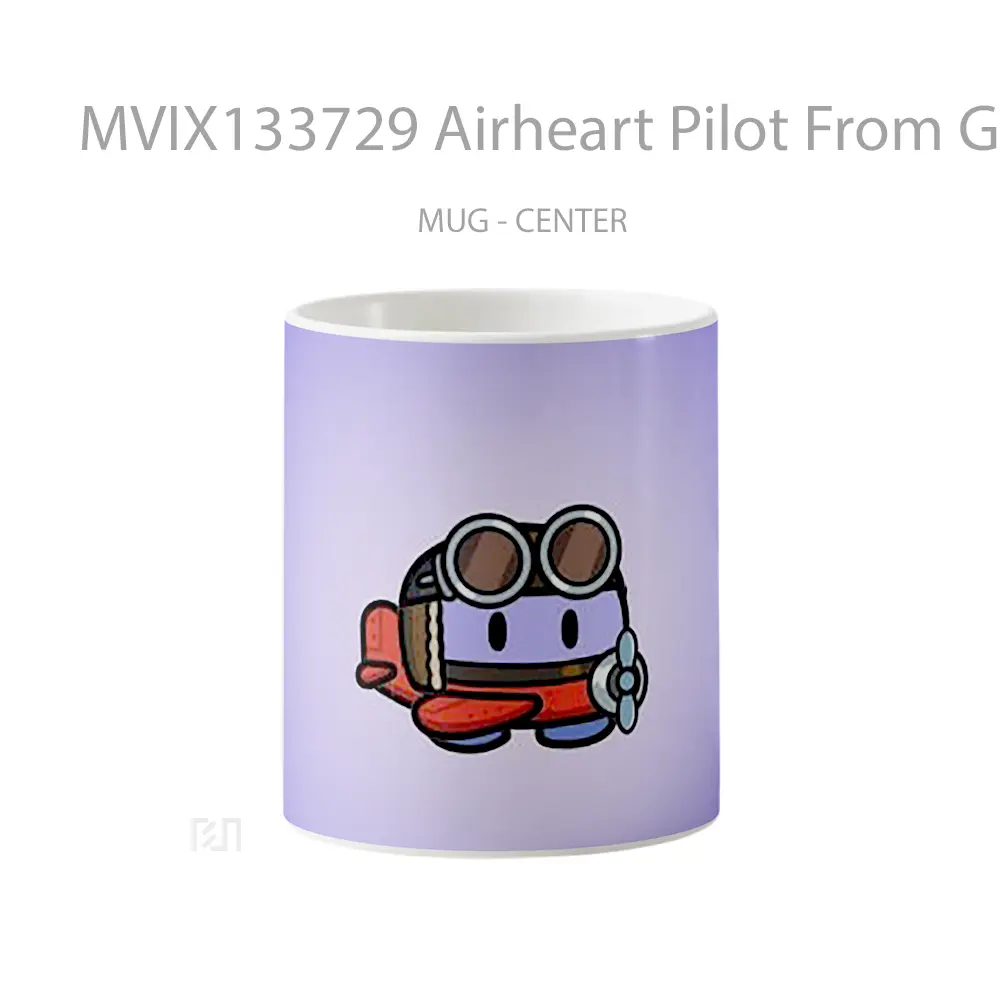 Mug Airheart Pilot From Gimkit Gelas Keramik Unik