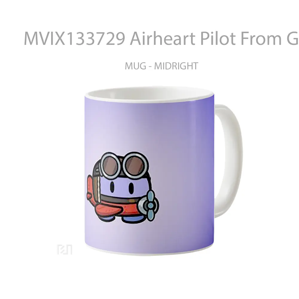 Mug Airheart Pilot From Gimkit Gelas Keramik Unik - All-side / Desain