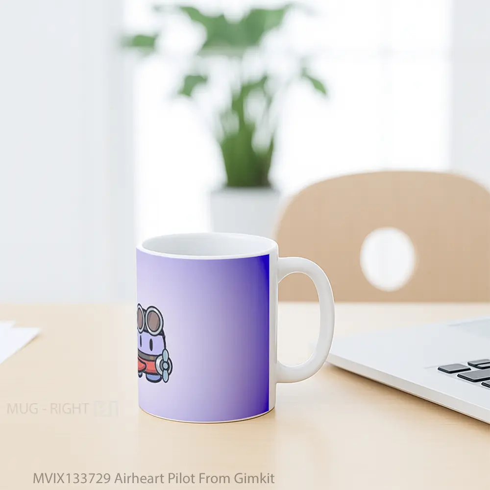 Mug Airheart Pilot From Gimkit Gelas Keramik Unik - All-side / Desain