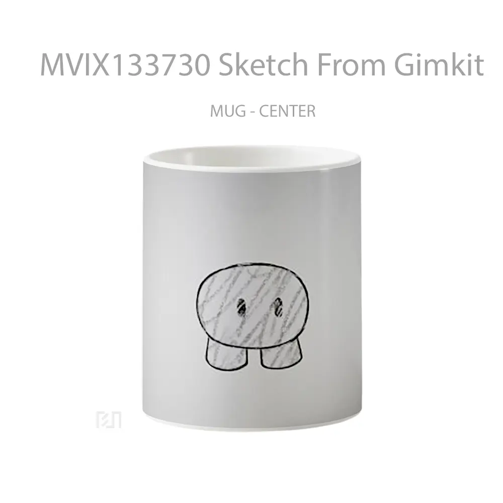 Mug Sketch From Gimkit Gelas Keramik Unik