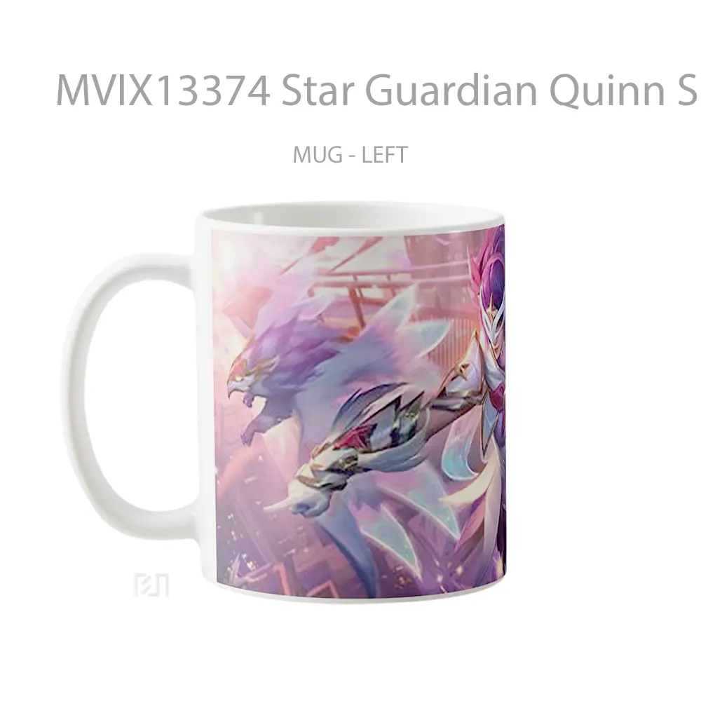 Mug Star Guardian Quinn Skin League Of Legends Cangkir Gamer - All-side / Desain
