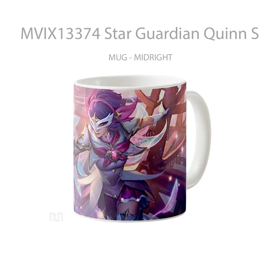 Mug Star Guardian Quinn Skin League Of Legends Cangkir Gamer - All-side / Desain