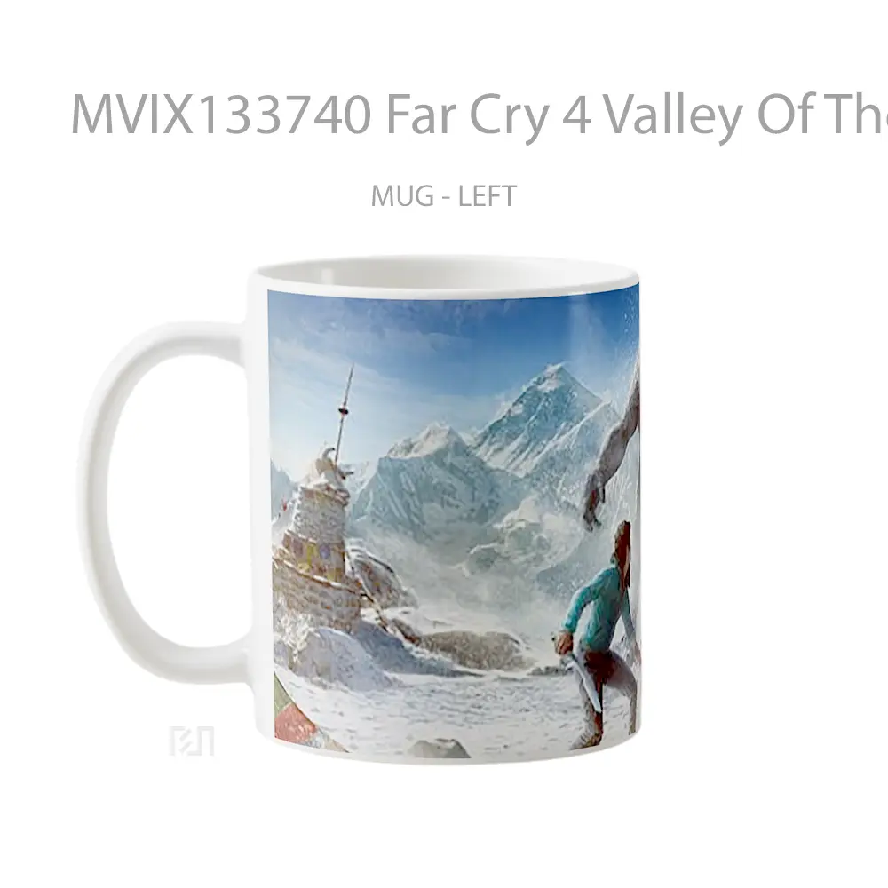 Mug Far Cry 4 Valley Of The Yetis Gelas Pemandangan Alam - All-side / Desain