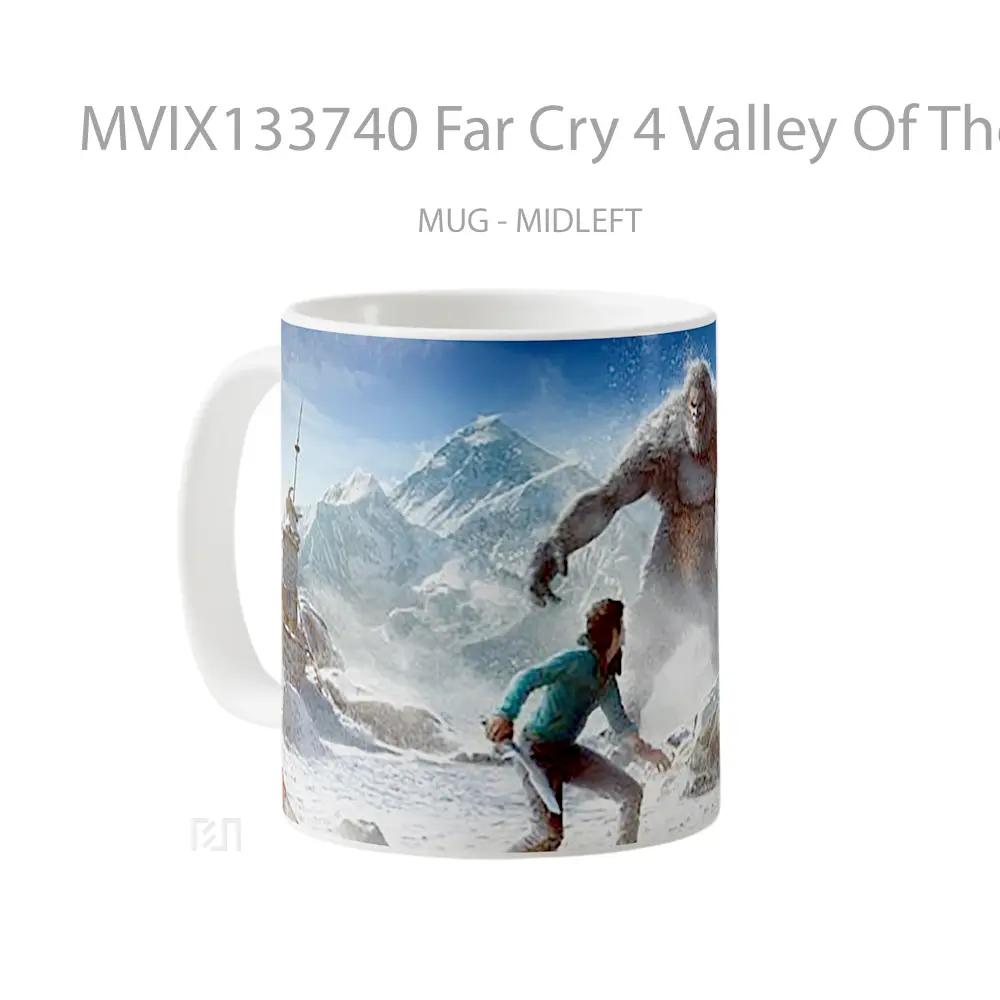 Mug Far Cry 4 Valley Of The Yetis Gelas Pemandangan Alam - All-side / Desain