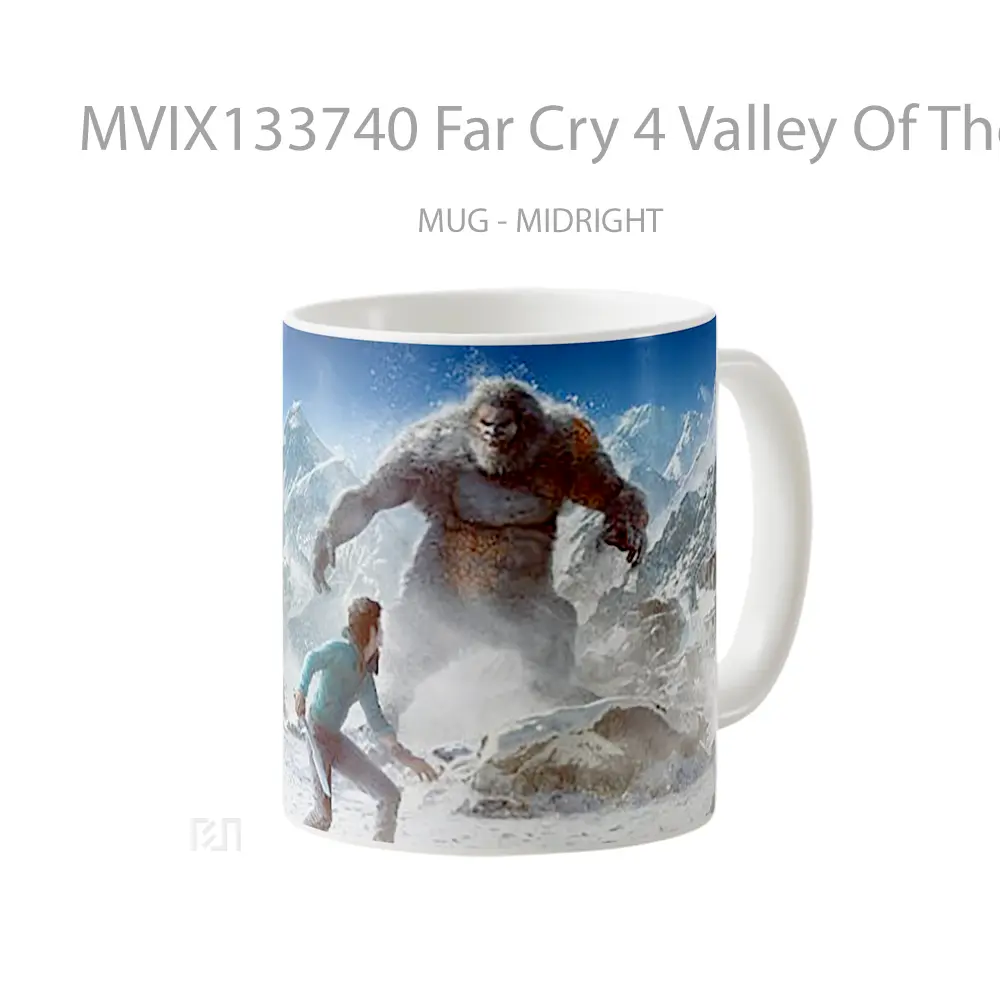 Mug Far Cry 4 Valley Of The Yetis Gelas Pemandangan Alam - All-side / Desain