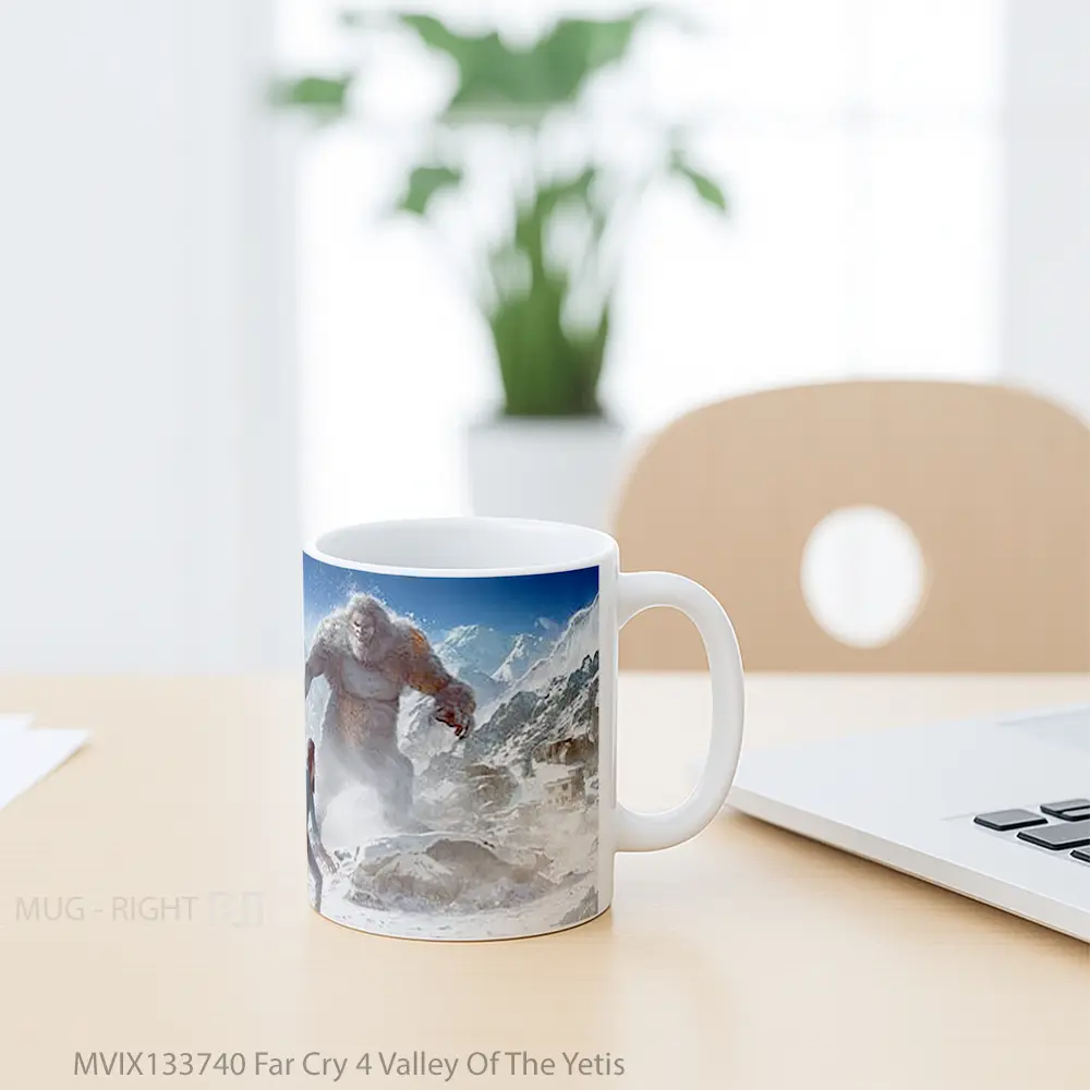 Mug Far Cry 4 Valley Of The Yetis Gelas Pemandangan Alam - All-side / Desain
