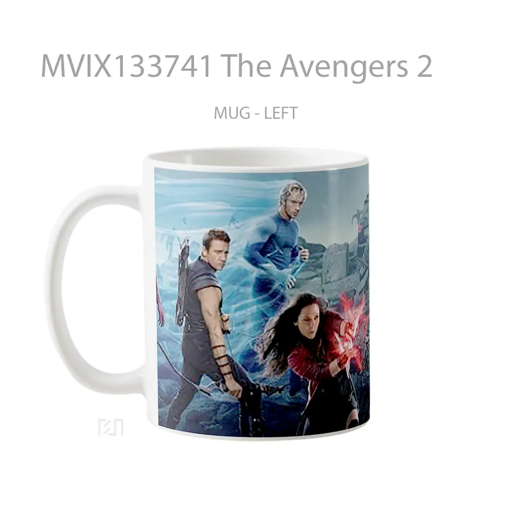 Mug The Avengers 2 Gelas Superhero - All-side / Desain