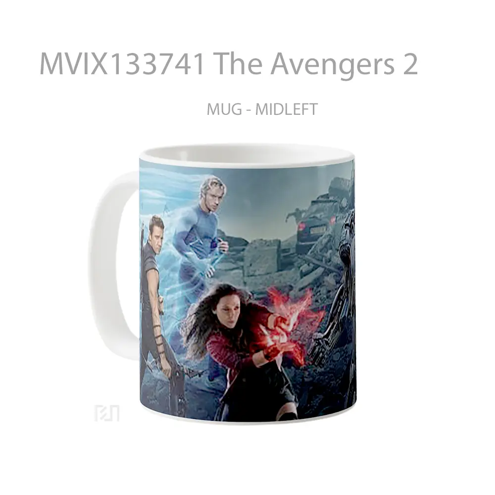 Mug The Avengers 2 Gelas Superhero - All-side / Desain