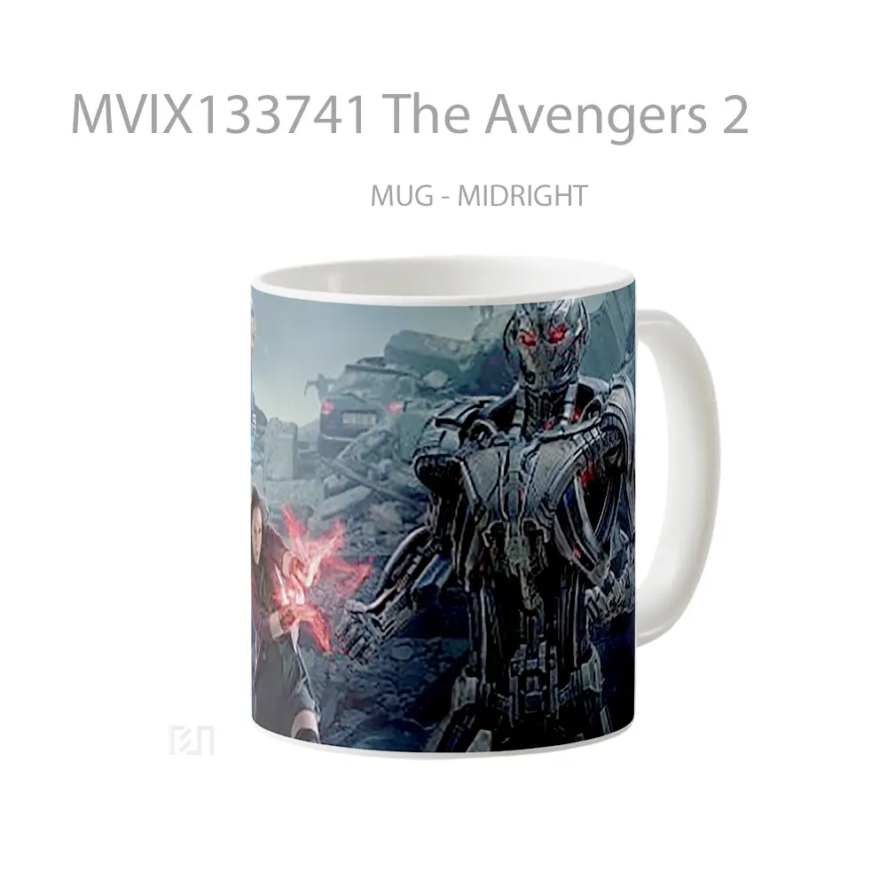 Mug The Avengers 2 Gelas Superhero - All-side / Desain