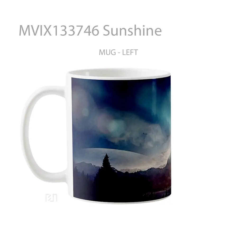 Mug Sunshine Gelas Keramik Unik - All-side / Desain
