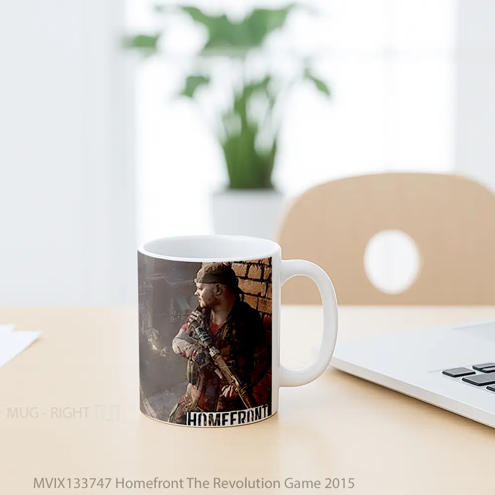 Mug Homefront The Revolution Game 2015 Cangkir Gamer - Tampak Tengah