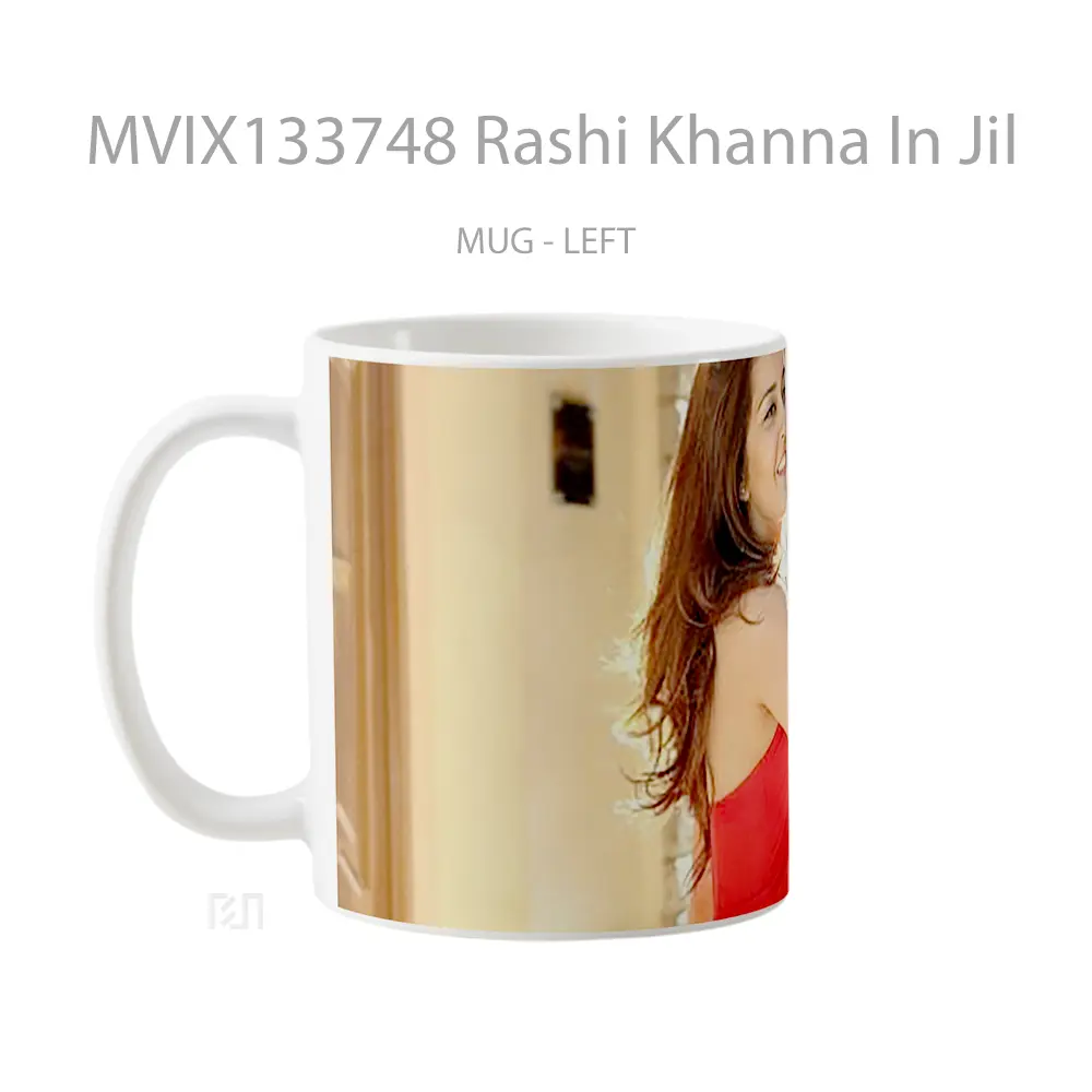 Mug Rashi Khanna In Jil Gelas Keramik Unik - All-side / Desain