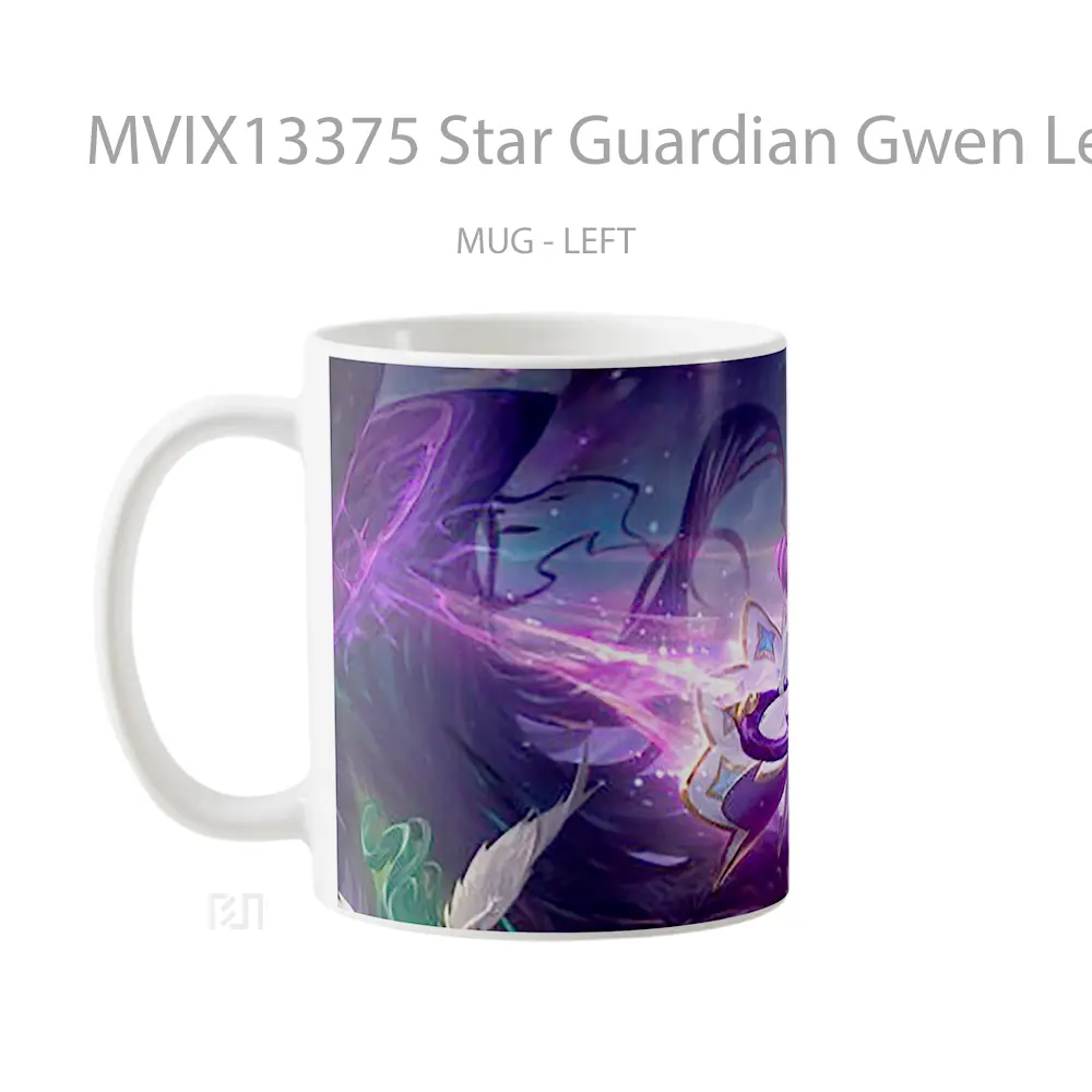 Mug Star Guardian Gwen League Of Legends Cangkir Gamer - All-side / Desain