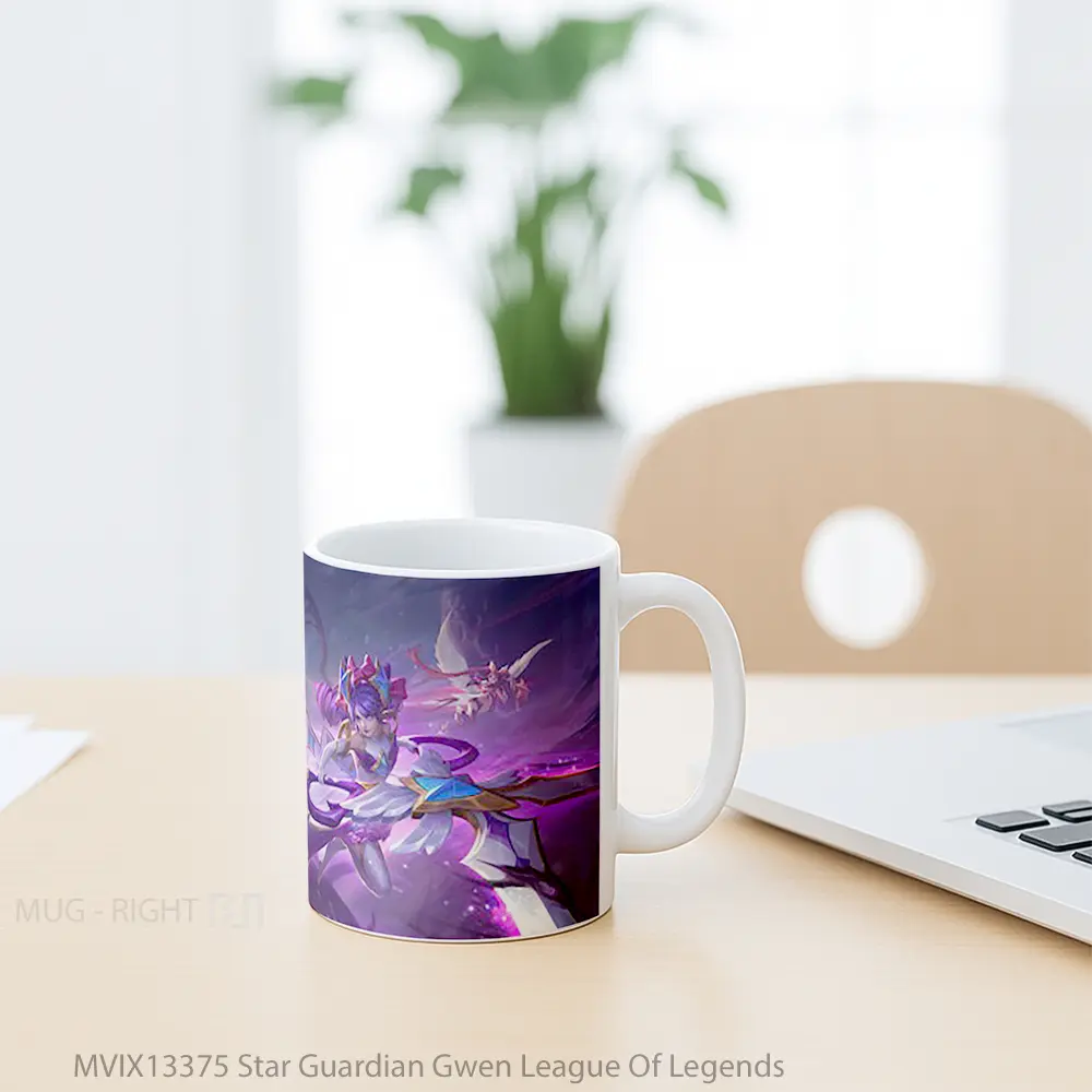 Mug Star Guardian Gwen League Of Legends Cangkir Gamer - All-side / Desain