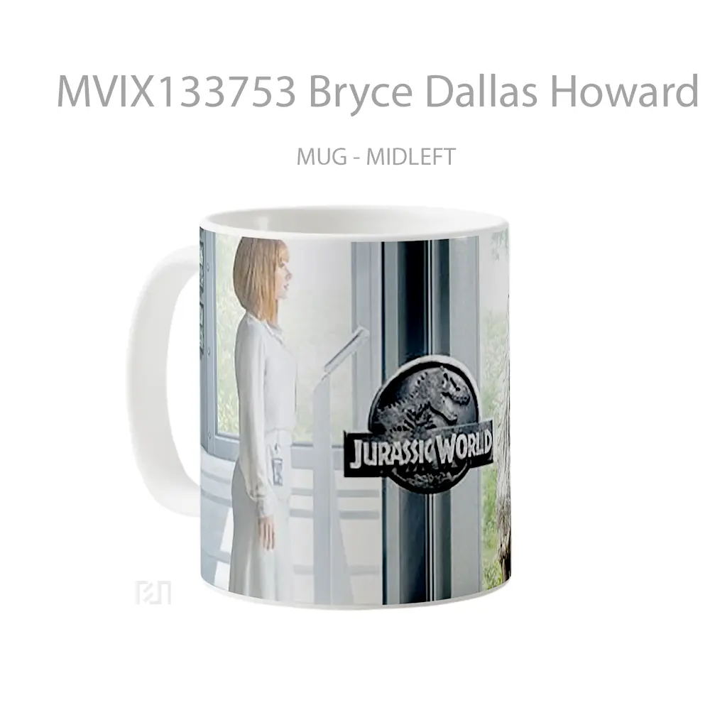 Mug Bryce Dallas Howard At Jurassic World Gelas Film - All-side / Desain