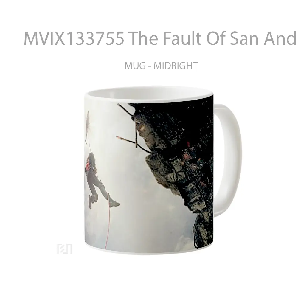 Mug The Fault Of San Andres Gelas Keramik Unik - All-side / Desain