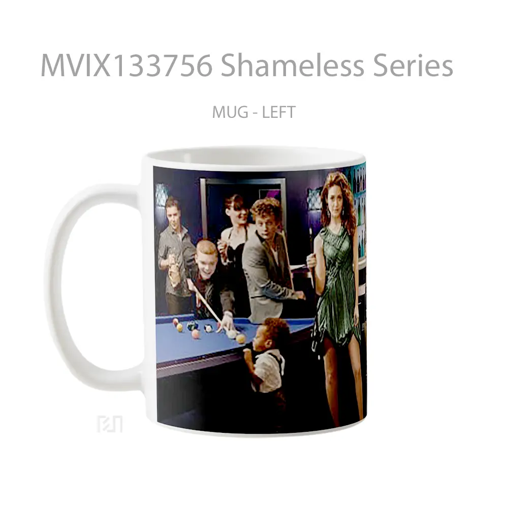 Mug Shameless Series Gelas Keramik Unik - All-side / Desain