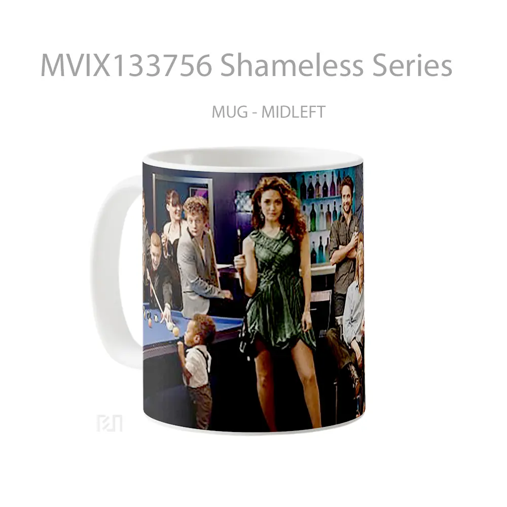 Mug Shameless Series Gelas Keramik Unik - All-side / Desain