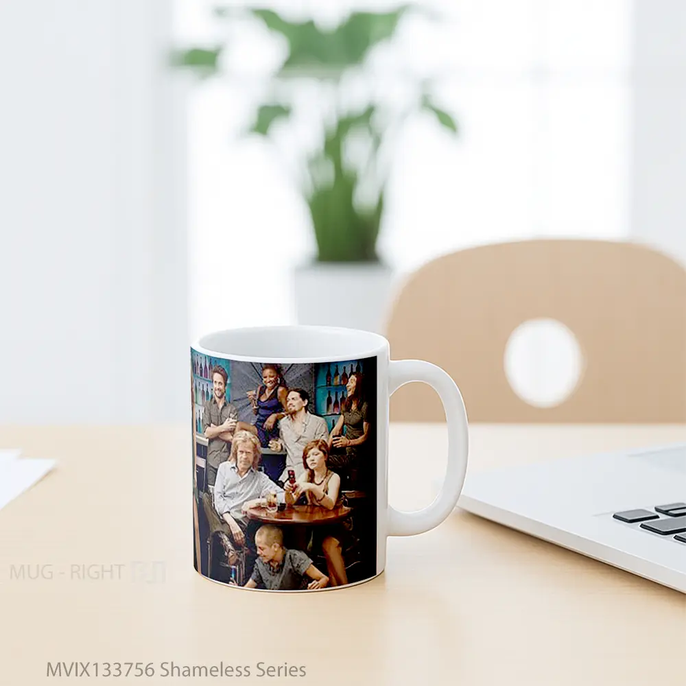 Mug Shameless Series Gelas Keramik Unik - All-side / Desain