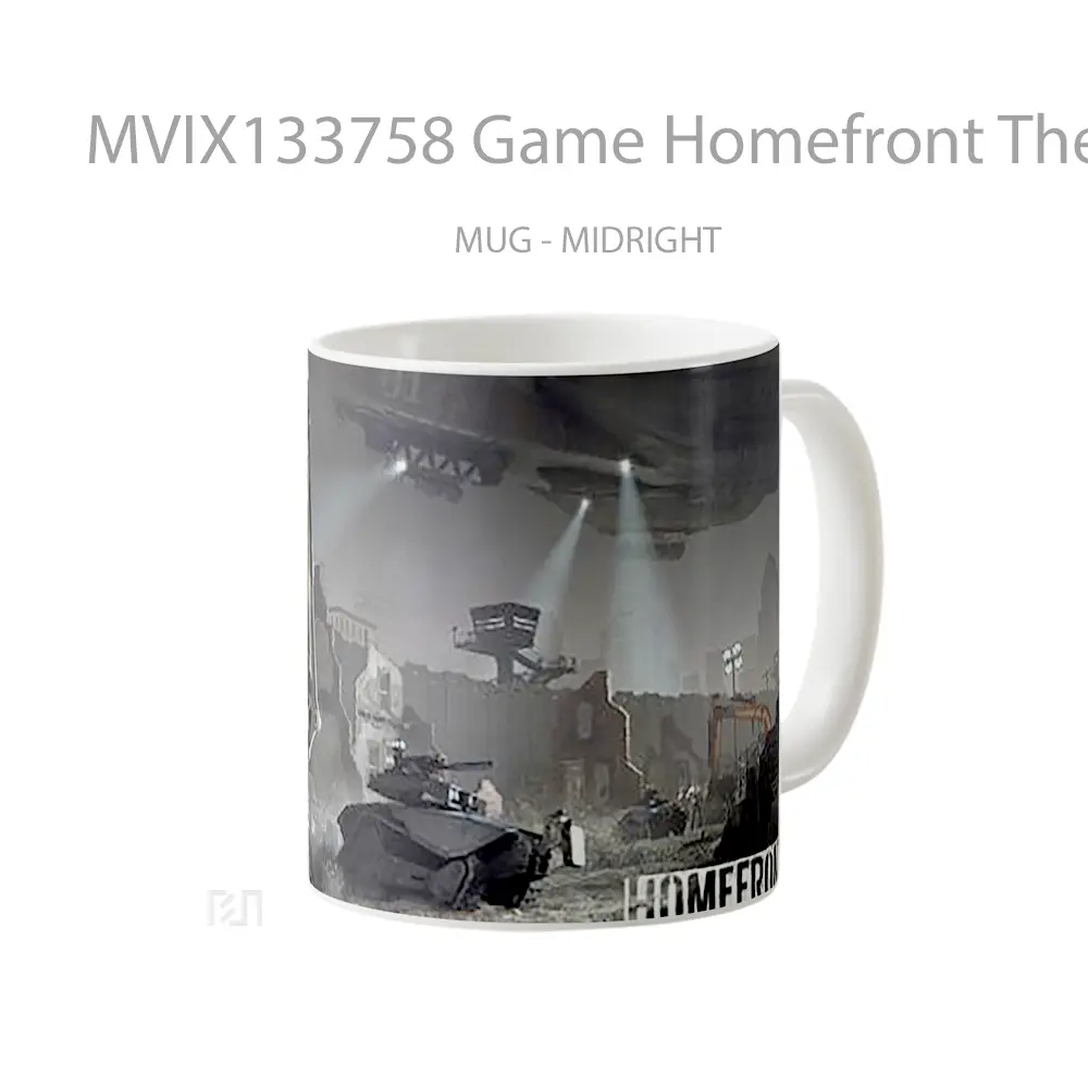 Mug Game Homefront The Revolution Cangkir Gamer - Tampak Tengah