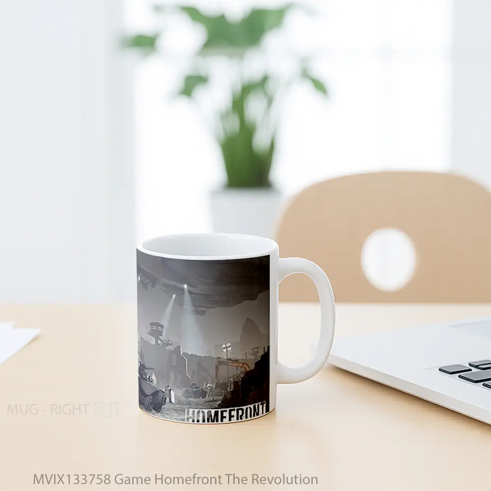 Mug Game Homefront The Revolution Cangkir Gamer - Tampak Tengah