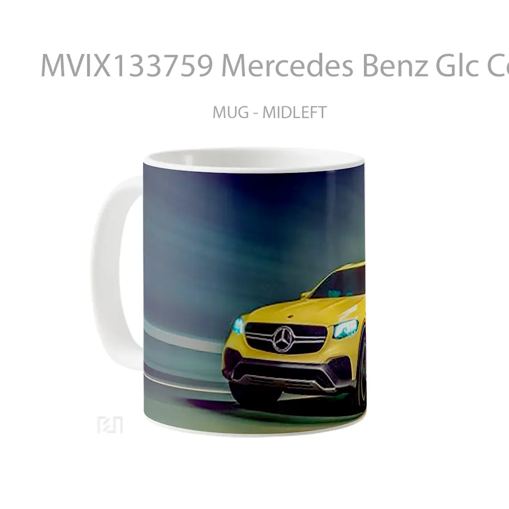Mug Mercedes Benz Glc Coupe Concept Cangkir Mobil - All-side / Desain