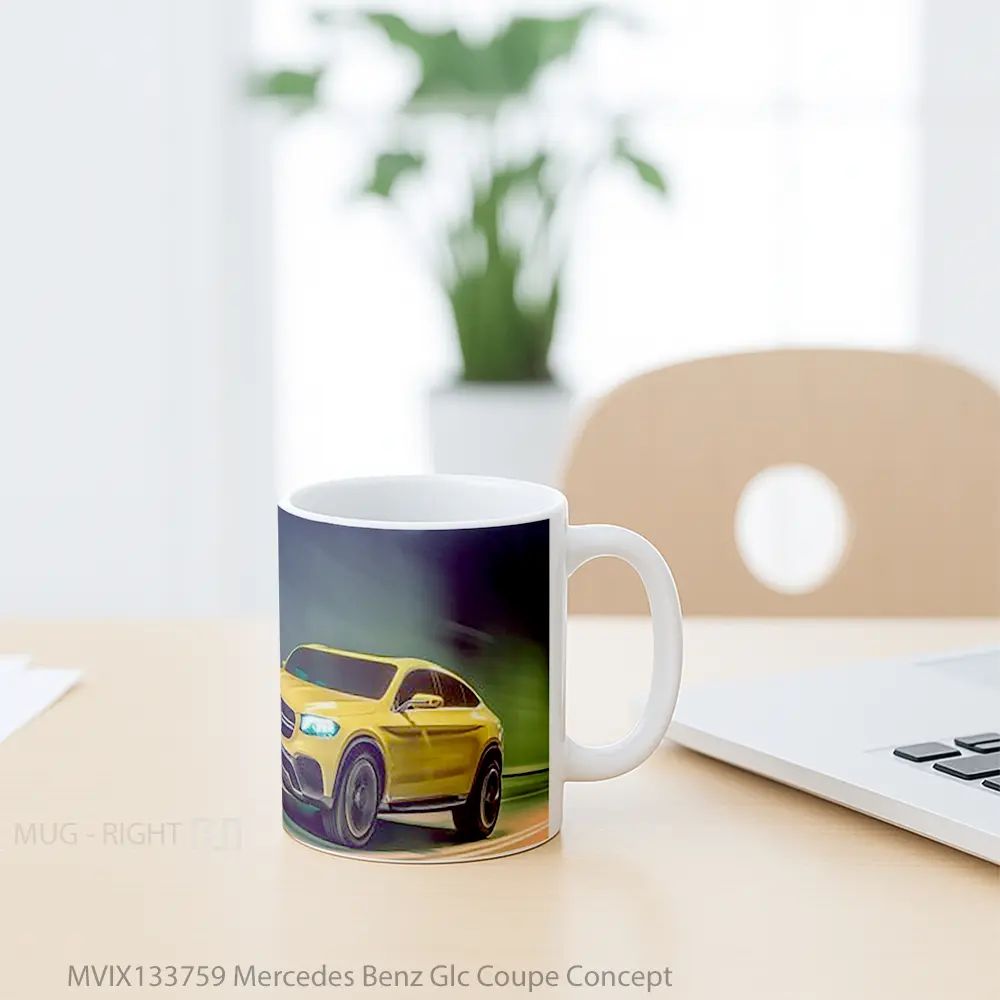Mug Mercedes Benz Glc Coupe Concept Cangkir Mobil - All-side / Desain