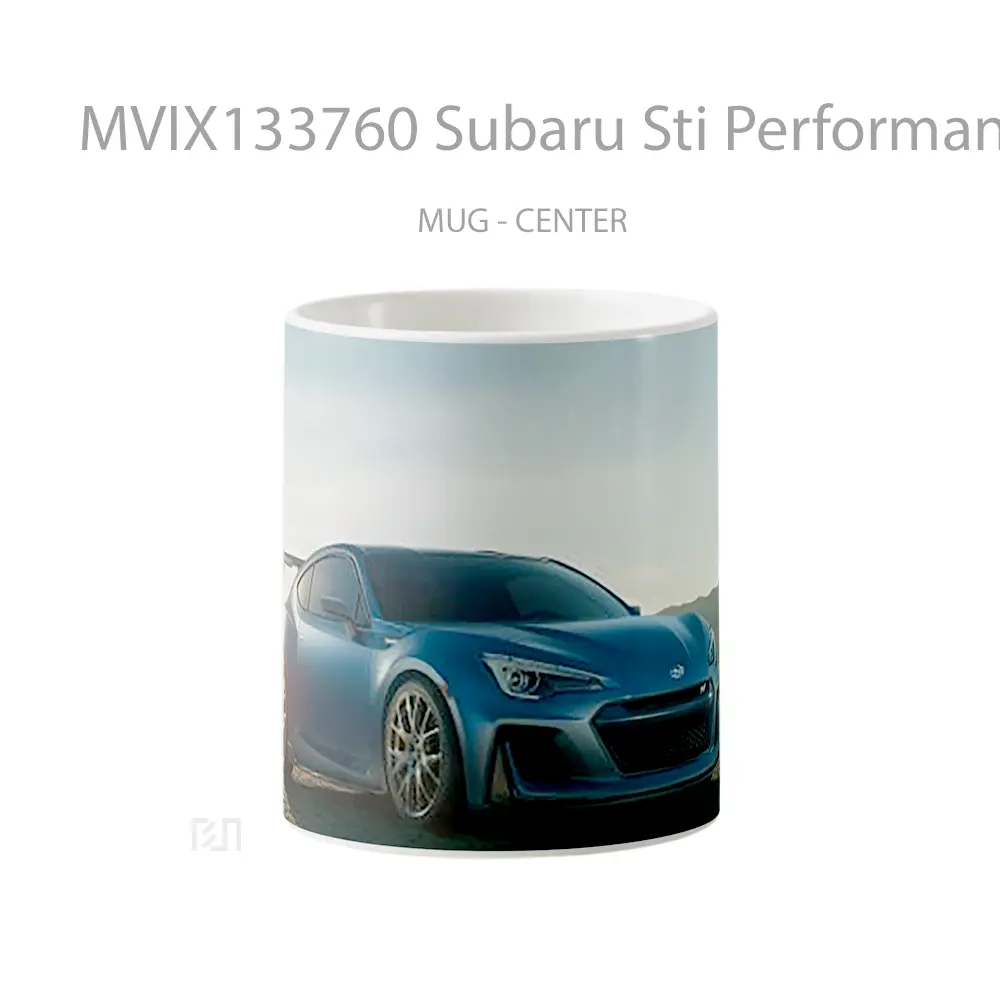 Mug Subaru Sti Performance Concept Cangkir Mobil