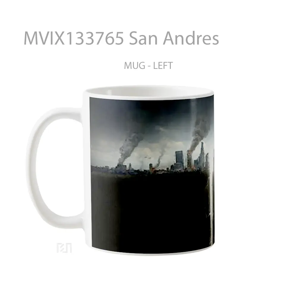 Mug San Andres Gelas Keramik Unik - All-side / Desain