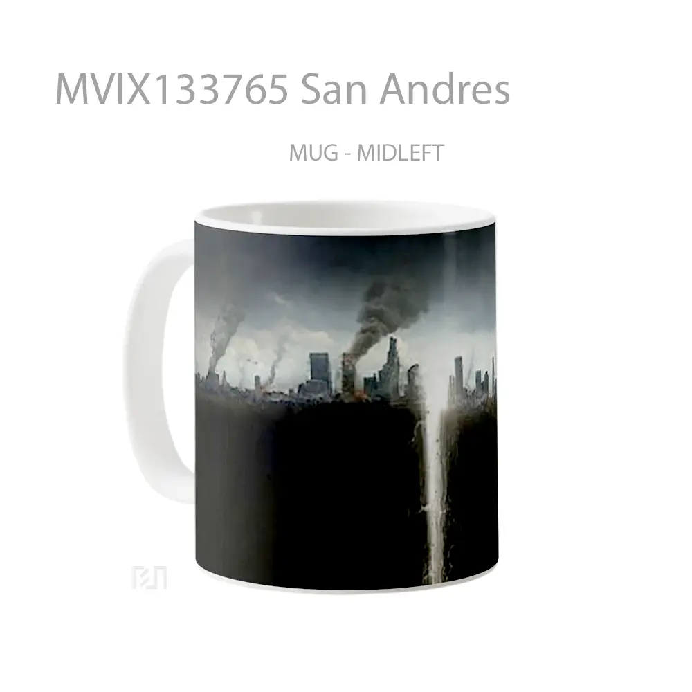 Mug San Andres Gelas Keramik Unik - All-side / Desain