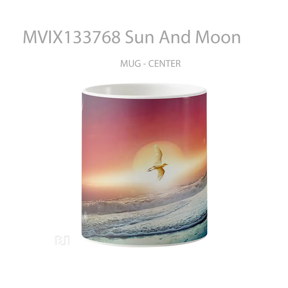 Mug Sun And Moon Gelas Astronomi