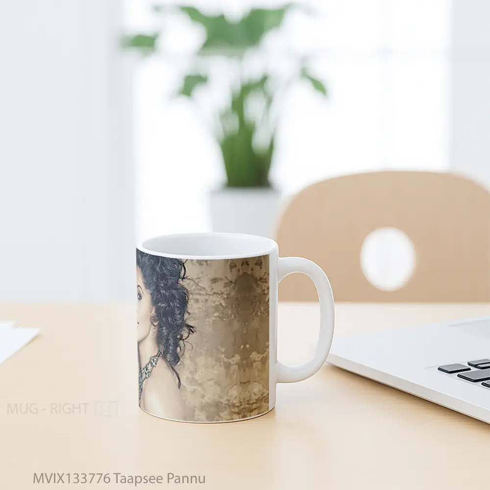 Mug Taapsee Pannu Gelas Keramik Unik - All-side / Desain