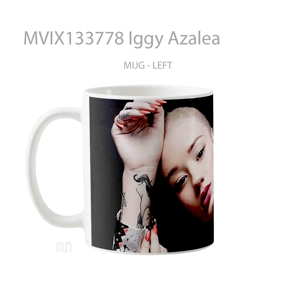 Mug Iggy Azalea Gelas Keramik Unik - All-side / Desain