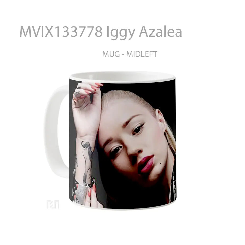 Mug Iggy Azalea Gelas Keramik Unik - All-side / Desain