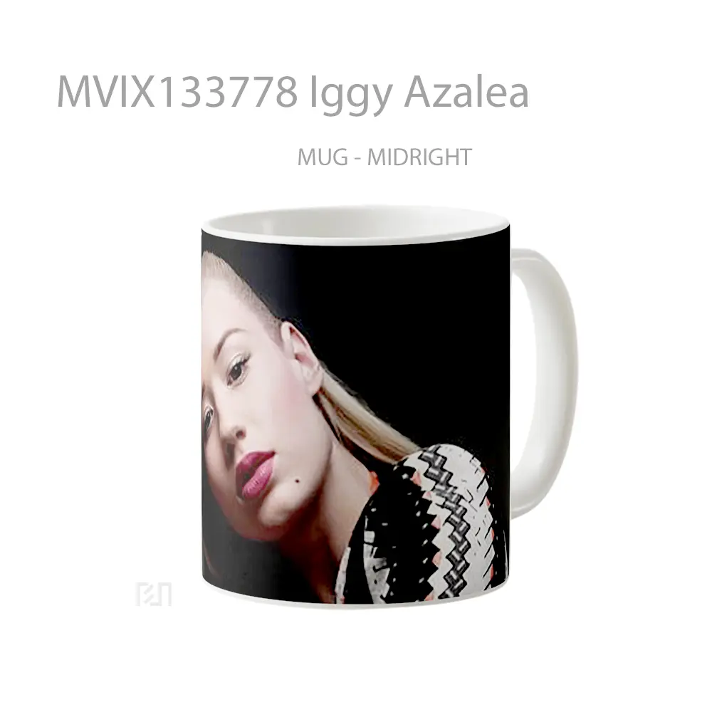 Mug Iggy Azalea Gelas Keramik Unik - All-side / Desain