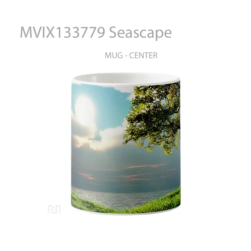 Mug Seascape Gelas Keramik Unik