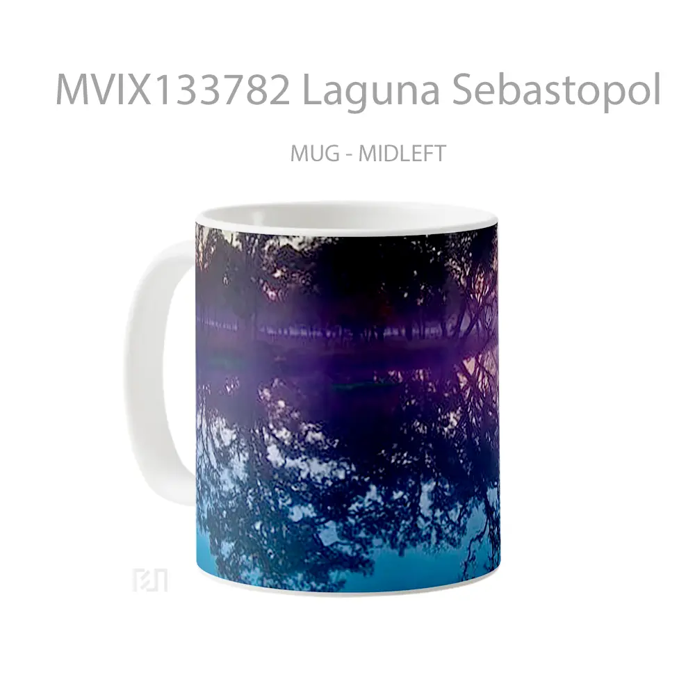 Mug Laguna Sebastopol Gelas Keramik Unik - All-side / Desain