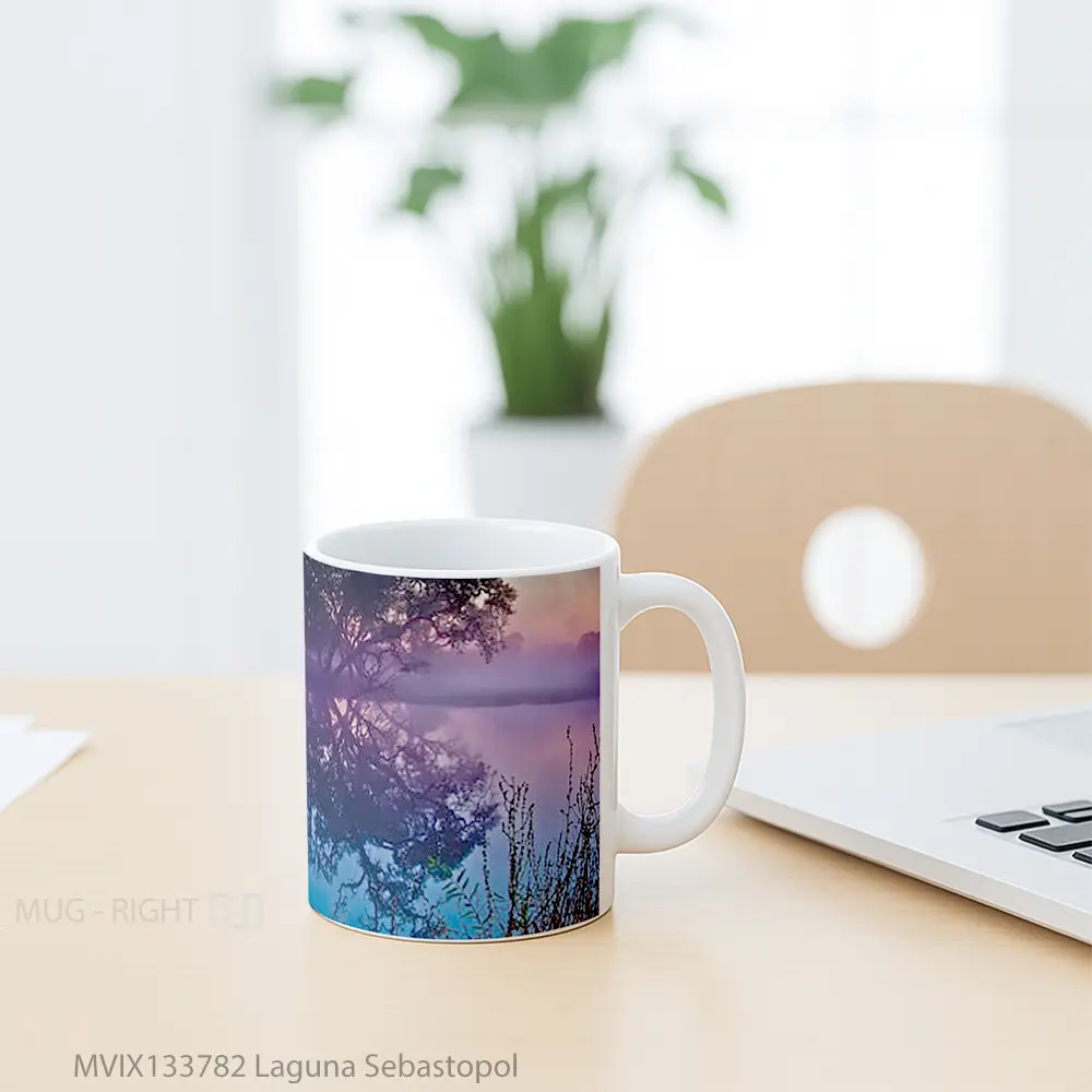 Mug Laguna Sebastopol Gelas Keramik Unik - All-side / Desain
