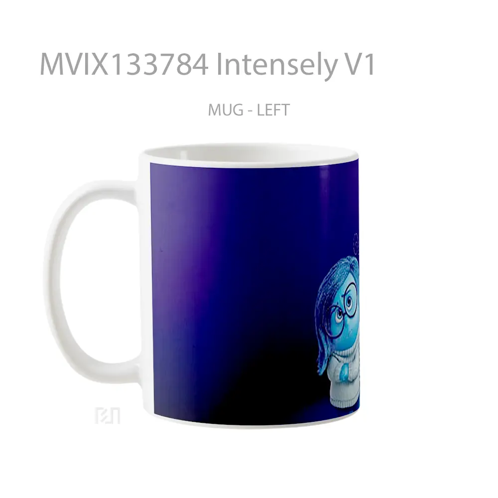 Mug Intensely V1 Gelas Keramik Unik - All-side / Desain