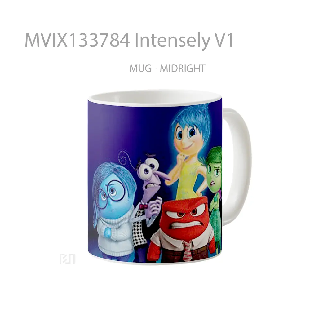Mug Intensely V1 Gelas Keramik Unik - All-side / Desain