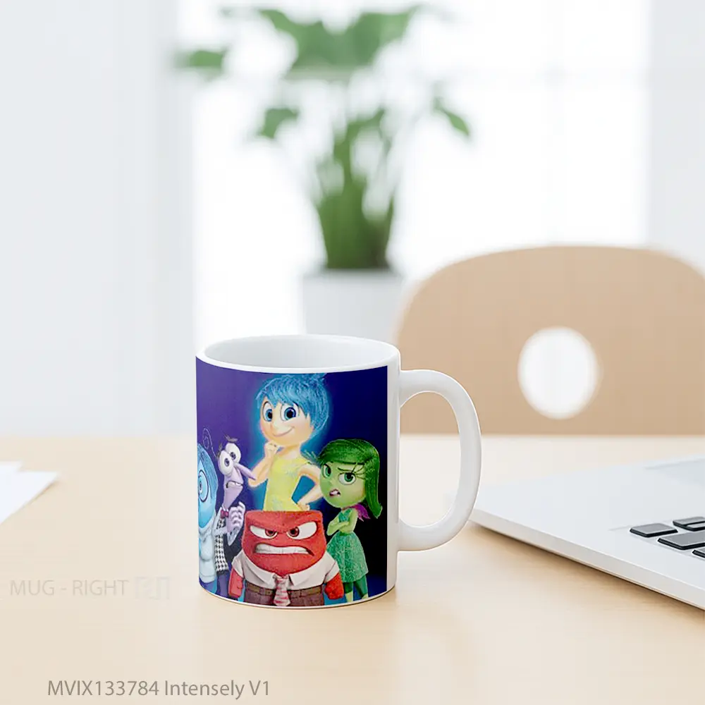 Mug Intensely V1 Gelas Keramik Unik - All-side / Desain